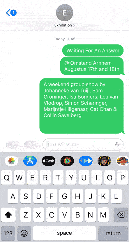 Exhibition Poster Omstand